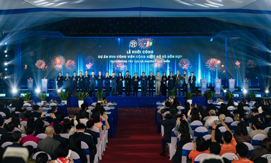 Hơn 50.000 tỷ đồng đầu tư khu công viên công nghệ số gần 200 ha, đưa Hà Nội thành 