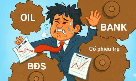 Blog chứng khoán: Phân hóa khắc nghiệt, danh mục mắc kẹt