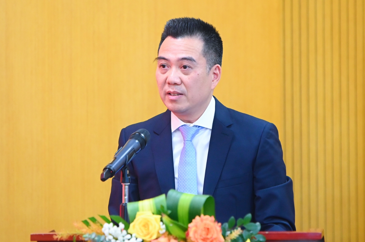 Tân Thứ trưởng Đặng Ngọc Điệp.