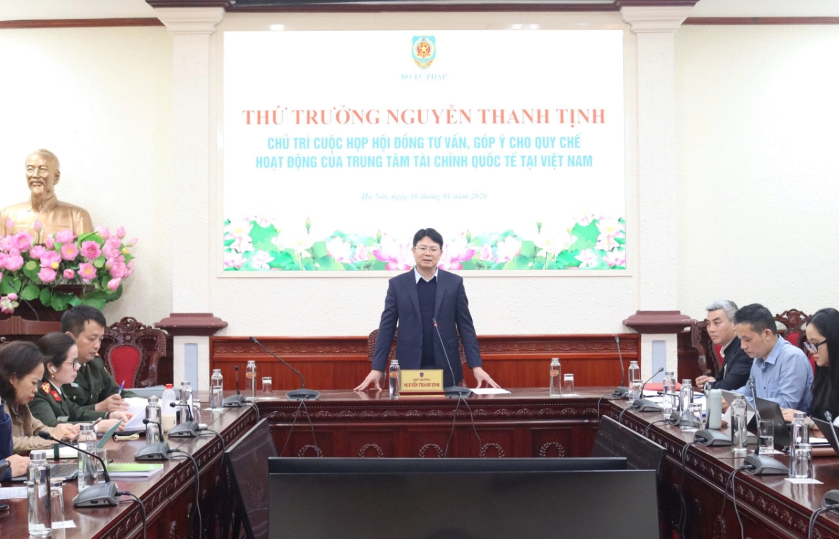 Quang cảnh phiên họp. Ảnh: MOJ.