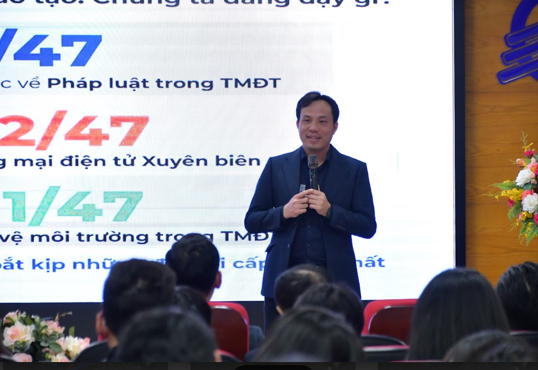 Ông Bùi Quang Cường, Phó Ban Phát triển nguồn nhân lực, Hiệp hội Thương mại điện tử Việt Nam