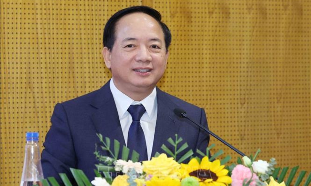 Đồng chí Trịnh Văn Quyết, Bí thư Trung ương Đảng, Trưởng Ban Tuyên giáo và Dân vận Trung ương. Ảnh: TTXVN