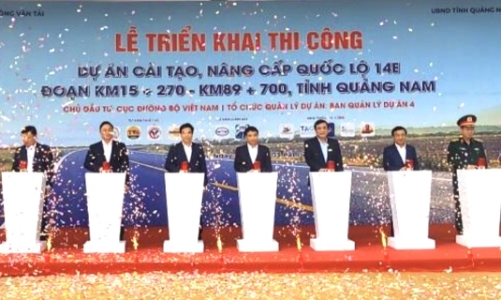 Đà Nẵng: Dự án cải tạo, nâng cấp Quốc lộ 14E “lụt” tiến độ