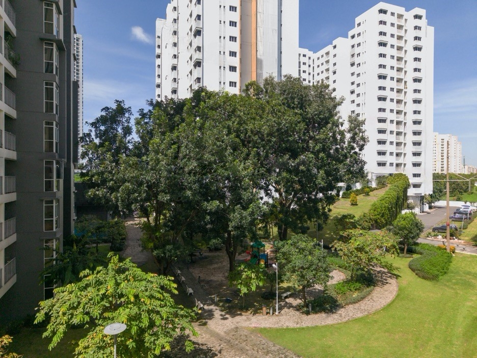 Không gian xanh mát tại dự án The Habitat Binh Duong được giới chuyên gia đánh giá cao. Nguồn ảnh: The Habitat Binh Duong.