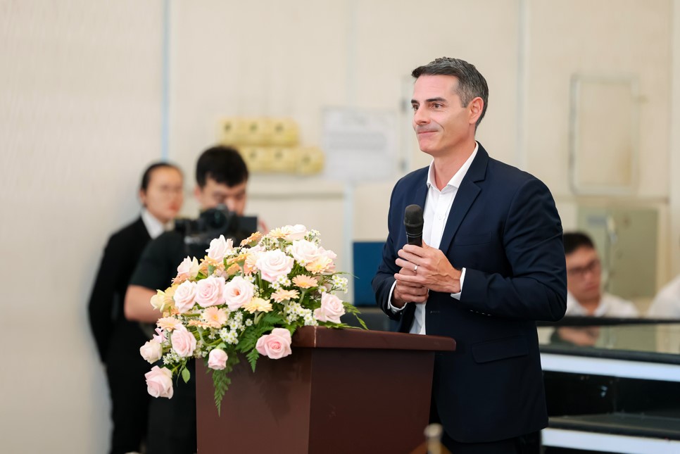 Ông Fabien Sanchez, Giám đốc Kinh doanh Home Credit Việt Nam tại sự kiện. Nguồn: Home Credit.