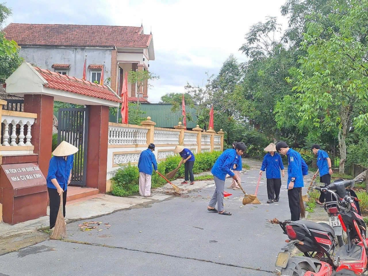 Không khí thi đua sôi nổi tại lễ phát động Ngày Chủ nhật xanh ở cơ sở