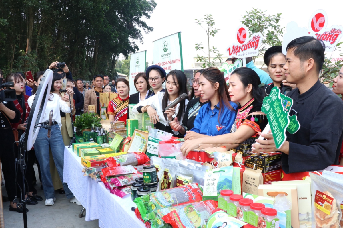 Các chương trình livestream giúp nông sản Thái Nguyên mở rộng tệp khách hàng, tăng thu nhập, giảm nghèo bền vững.