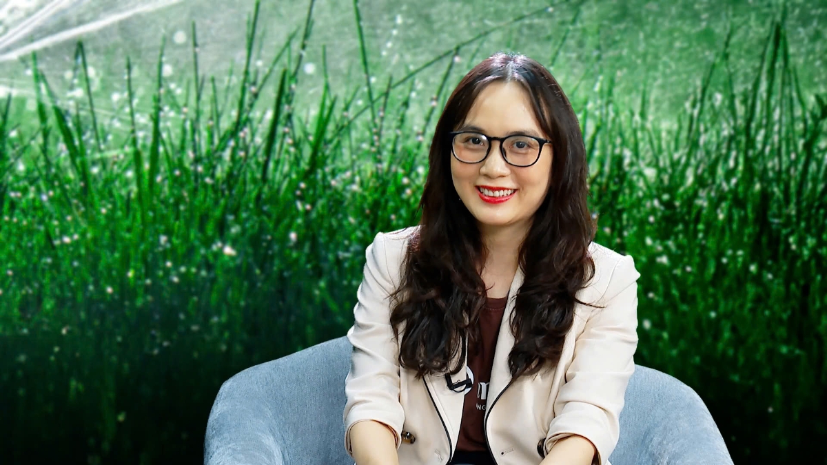 Bà Vương Phan Liên Trang – Đồng sáng lập Enfarm, chuyên gia cao cấp về quy hoạch và chính sách môi trường