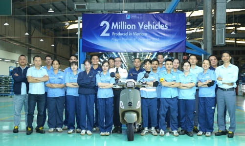 Nhà máy Piaggio Phú Thọ khẳng định vai trò trung tâm sản xuất toàn cầu
