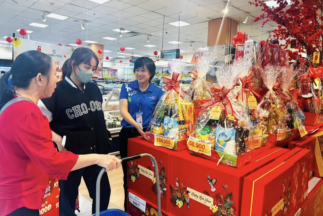 Hàng hóa trong nước khẳng định vị thế trên thị trường Tết - Ảnh 1