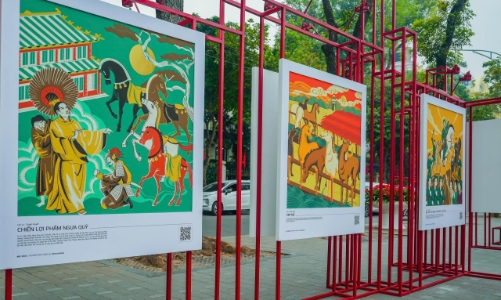 Vietcombank phối hợp với UBND phường Hoàn Kiếm tổ chức Triển lãm tranh “Mã Đáo” mừng Xuân 2026