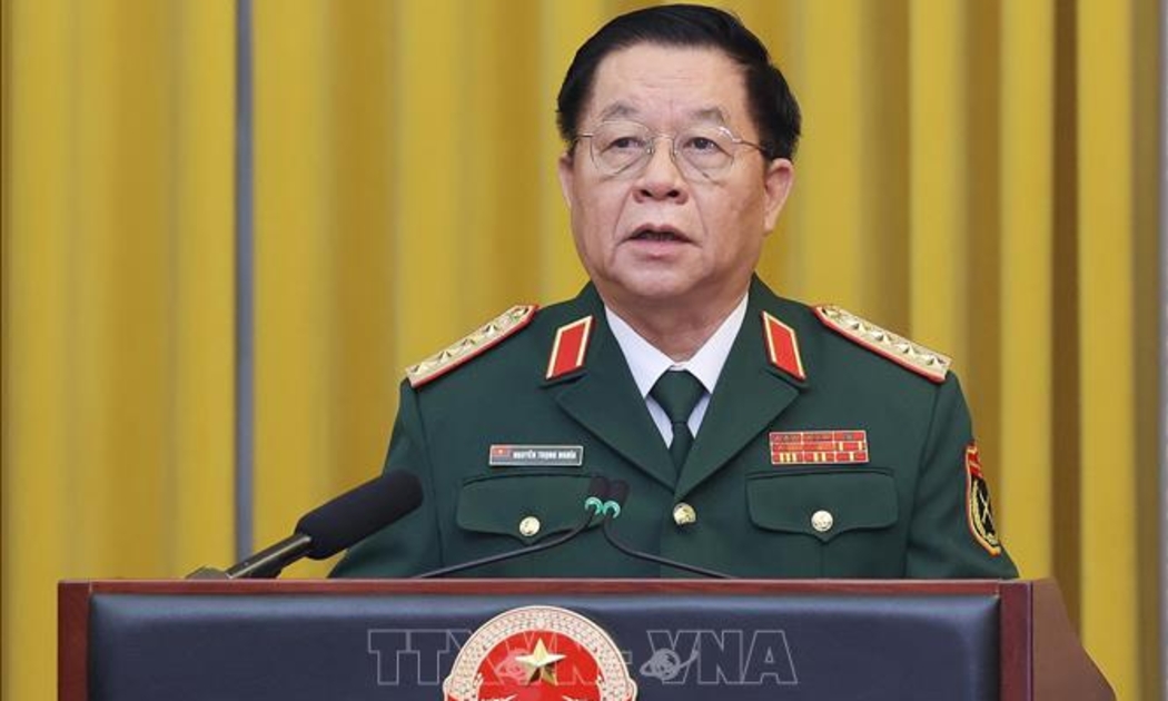 Đại tướng Nguyễn Trọng Nghĩa, Ủy viên Bộ Chính trị, Bí thư Trung ương Đảng, Ủy viên Thường vụ Quân ủy Trung ương, Chủ nhiệm Tổng cục Chính trị Quân đội nhân dân Việt Nam. Ảnh: TTXVN