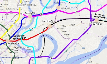 Đồng Nai thống nhất để TP.Hồ Chí Minh làm chủ đầu tư dự án đường sắt Thủ Thiêm - Long Thành