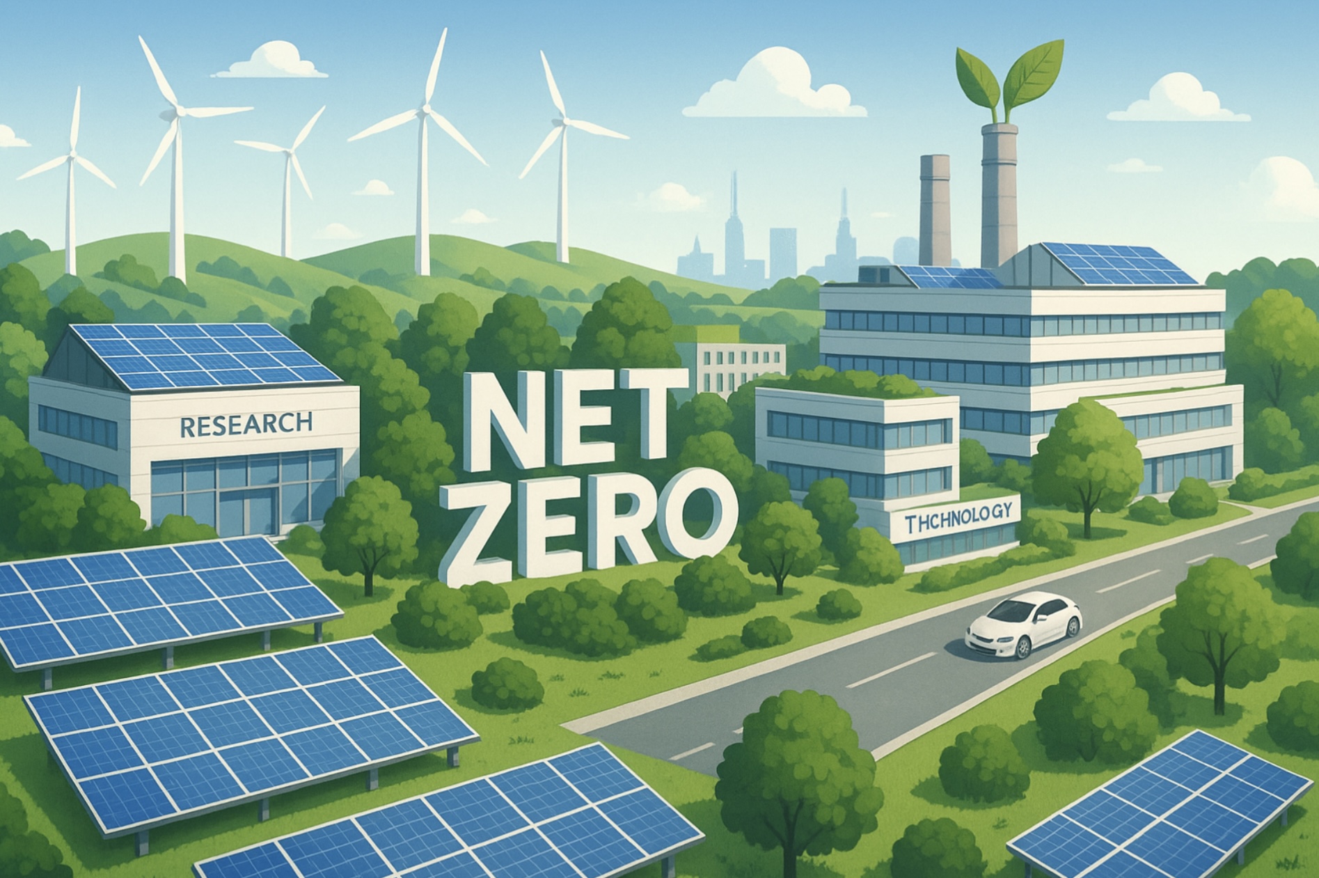 Mục tiêu Net Zero không còn là khẩu hiệu mà đã trở thành yêu cầu rõ ràng đối với các quốc gia, đô thị và cộng đồng doanh nghiệp. Ảnh minh họa