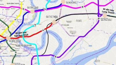 HCM City designated to implement Thu Thiem - Long Thanh railway 