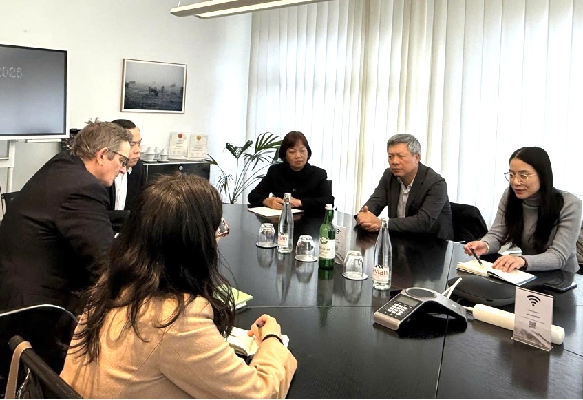 Đà Nẵng lựa chọn các đối tác Thuỵ sĩ để thúc đẩy tài chính xanh và số. Ảnh đoàn công tác cung cấp.