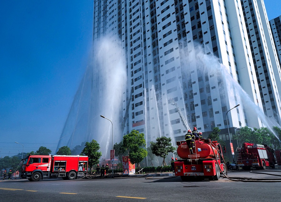 Hải Phòng thực hiện chỉnh trang đô thị nhằm đảm bảo cho công tác phòng cháy chữa cháy. 