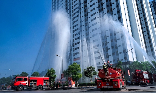 Hải Phòng: Cải tạo hệ thống cấp nước và giao thông, đảm bảo cho phòng cháy, chữa cháy