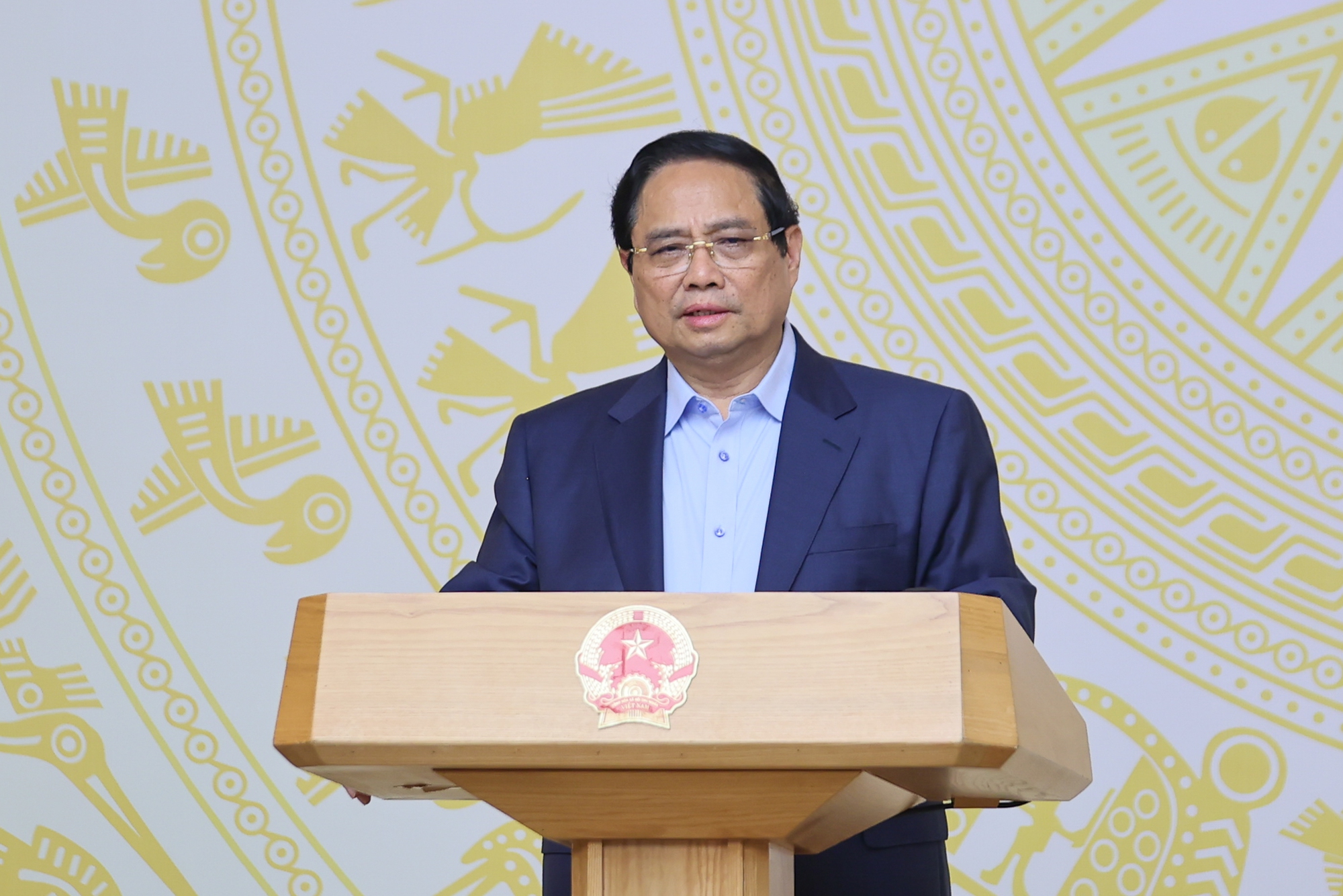 Thủ tướng Chính phủ Phạm Minh Chính làm Trưởng Ban Chỉ đạo thực hiện các Nghị quyết của Quốc hội về thí điểm một số cơ chế, chính sách đặc thù phát triển TP. Hồ Chí Minh - Ảnh: VGP.