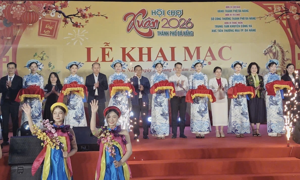 Hội chợ Xuân 2026 Đà Nẵng: Nơi giao thoa văn hóa và thương mại, truyền thống và hiện đại