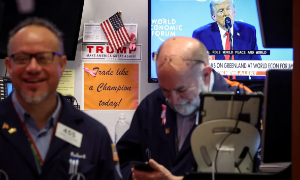Chứng khoán Mỹ hồi mạnh sau động thái “quay xe” của Tổng thống Trump