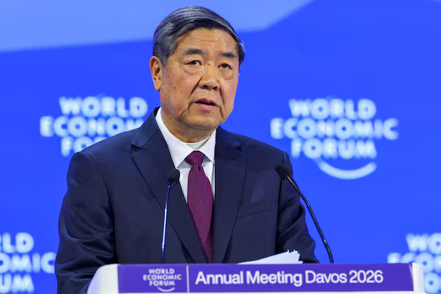 Phó Thủ tướng Trung Quốc Hà Lập Phong - Ảnh: Reuters