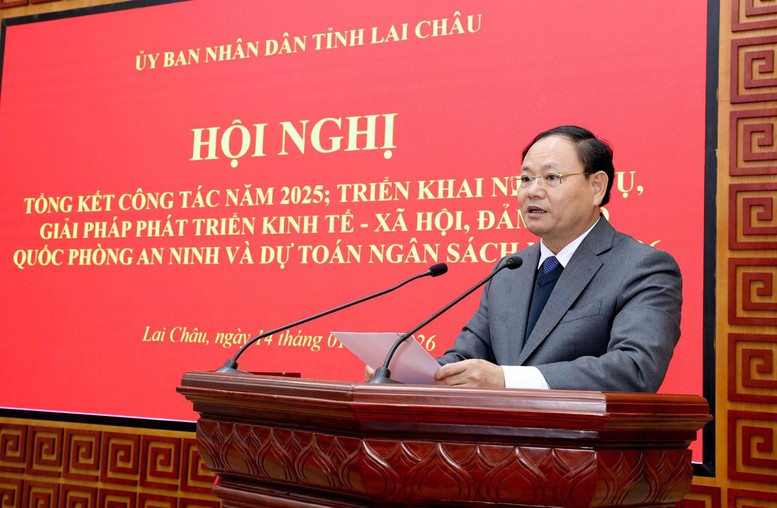 Bí thư Tỉnh uỷ Lai Châu Lê Minh Ngân.
