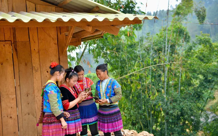 Internet đã đến được vùng cao.