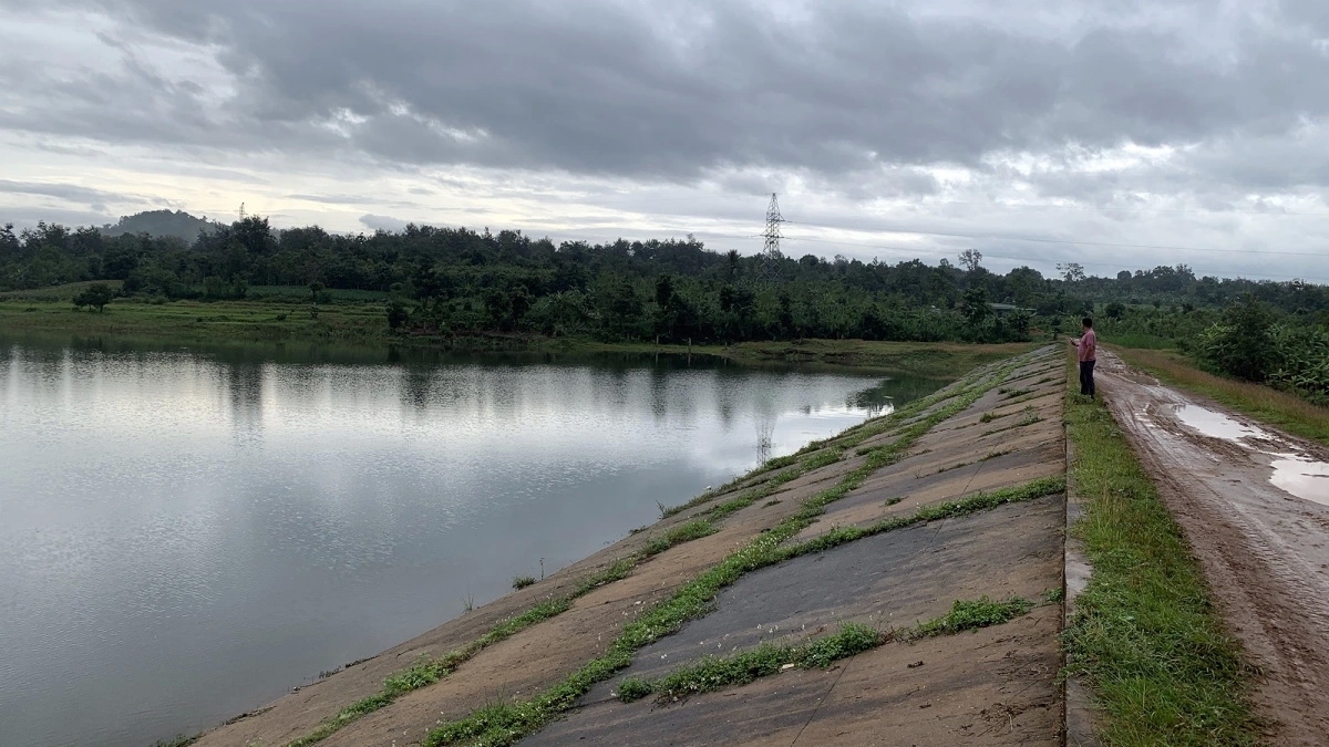 Tây Nguyên có hơn 2.000 công trình thuỷ lợi, hàng chục ngàn ha mặt nước. Ảnh: Công Bắc