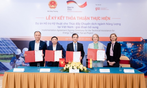 Việt Nam - Đức gia hạn dự án chuyển dịch năng lượng đến hết năm 2026