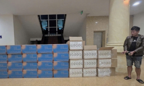 Quảng Trị: Phát hiện, bắt giữ nhiều vụ vận chuyển thuốc lá lậu dịp cận Tết