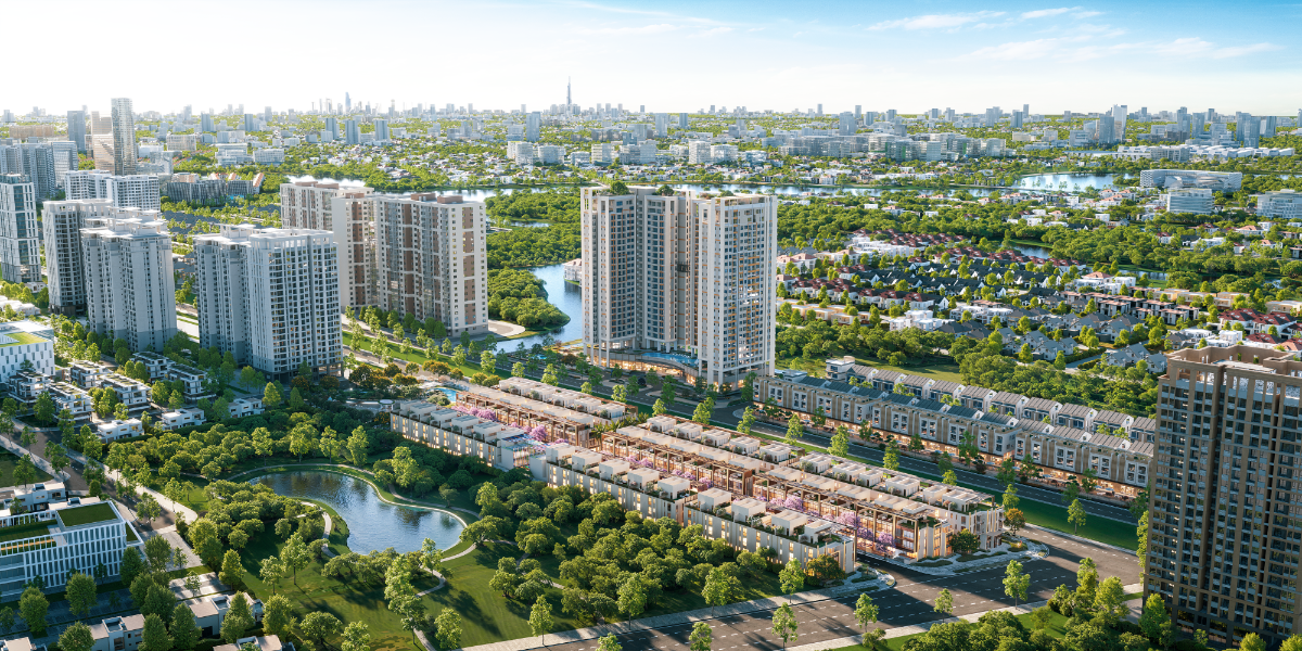 Essensia Broadway - Một dự án thấp tầng cao cấp tại phía Nam TP.HCM. Nguồn: Phú Long.