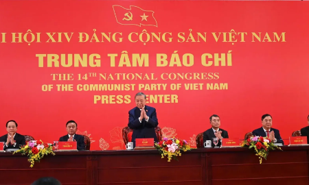 Tổng Bí thư Tô Lâm chủ trì họp báo quốc tế công bố kết quả Đại hội XIV của Đảng