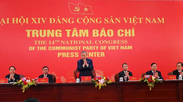 Đồng chí Tổng Bí thư Tô Lâm chủ trì họp báo quốc tế công bố kết quả Đại hội XIV của Đảng