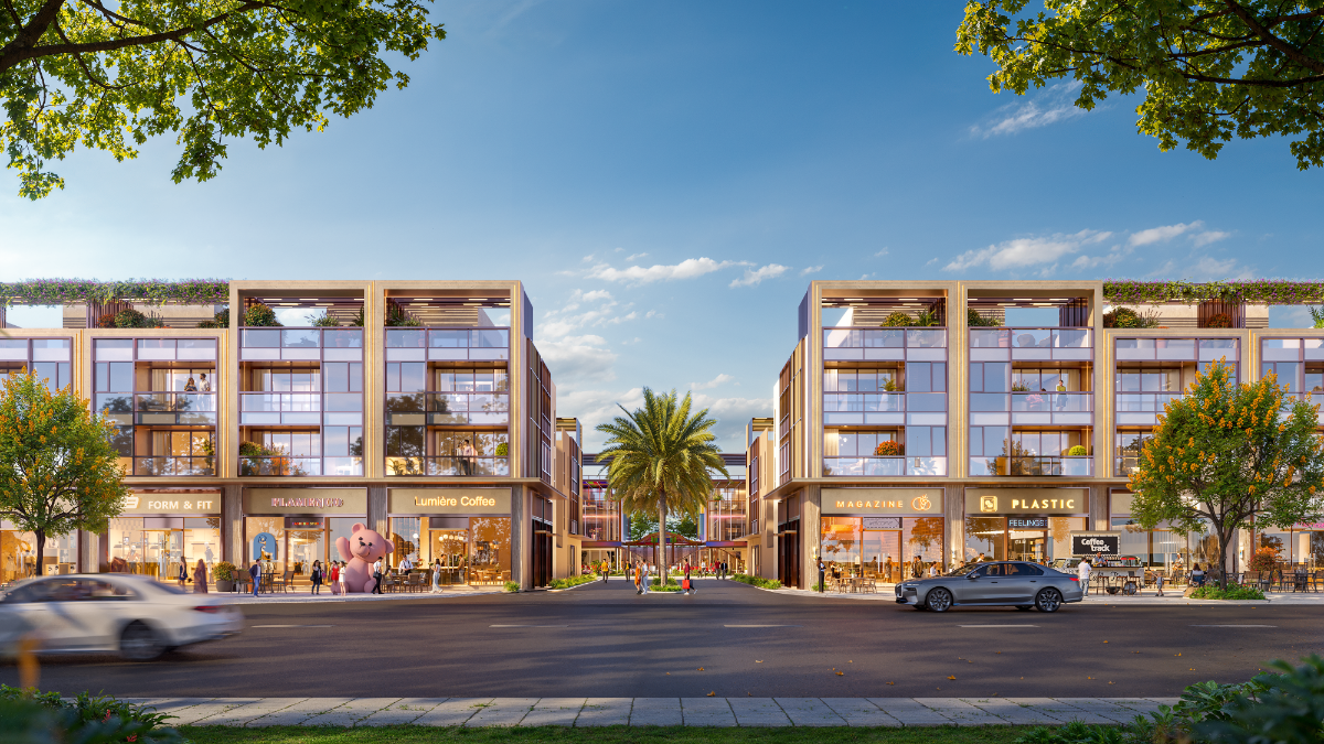 Dự án tiên phong kiến tạo mô hình Art-Urban giữa lòng Nam Sài Gòn, hướng đến một không gian sống động, kết hợp hài hoà giữa thương mại và nghệ thuật.&nbsp;Nguồn: Phú Long.