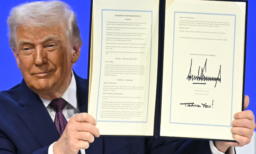 Tổng thống Trump ký văn kiện thành lập Hội đồng Hòa bình, nhiều nước châu Âu không tham gia