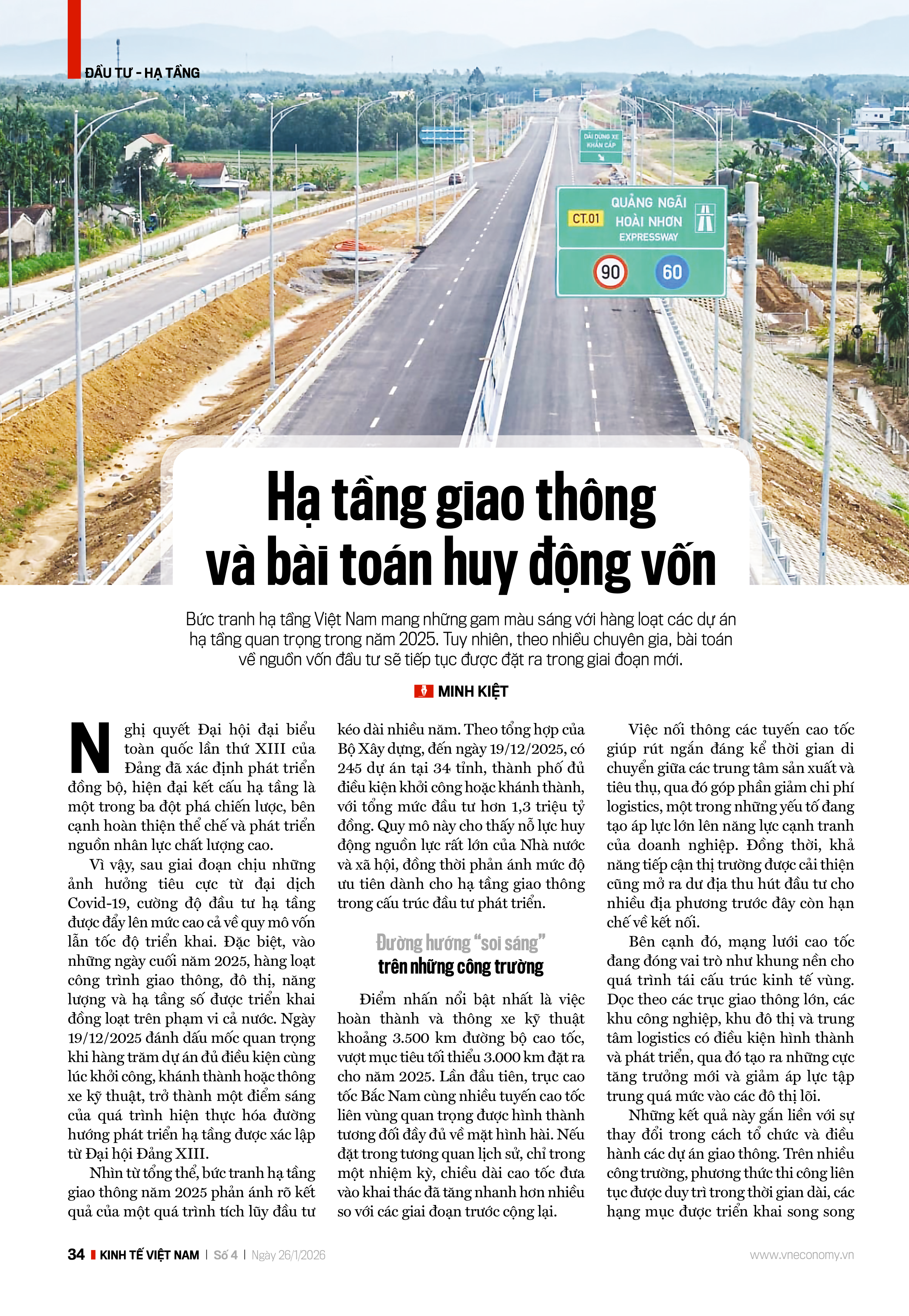 Hạ tầng giao thông và bài toán huy động vốn - Ảnh 1