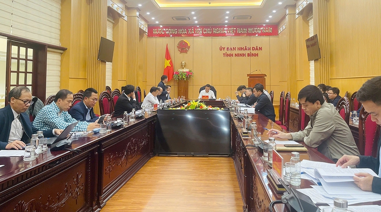 Toàn cảnh buổi làm việc