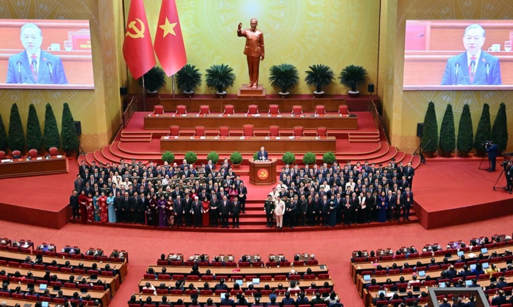 Thông báo về điện mừng Đại hội XIV của Đảng