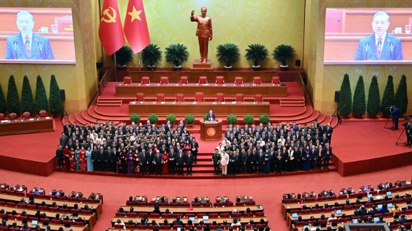 Thông báo về điện mừng Đại hội XIV của Đảng