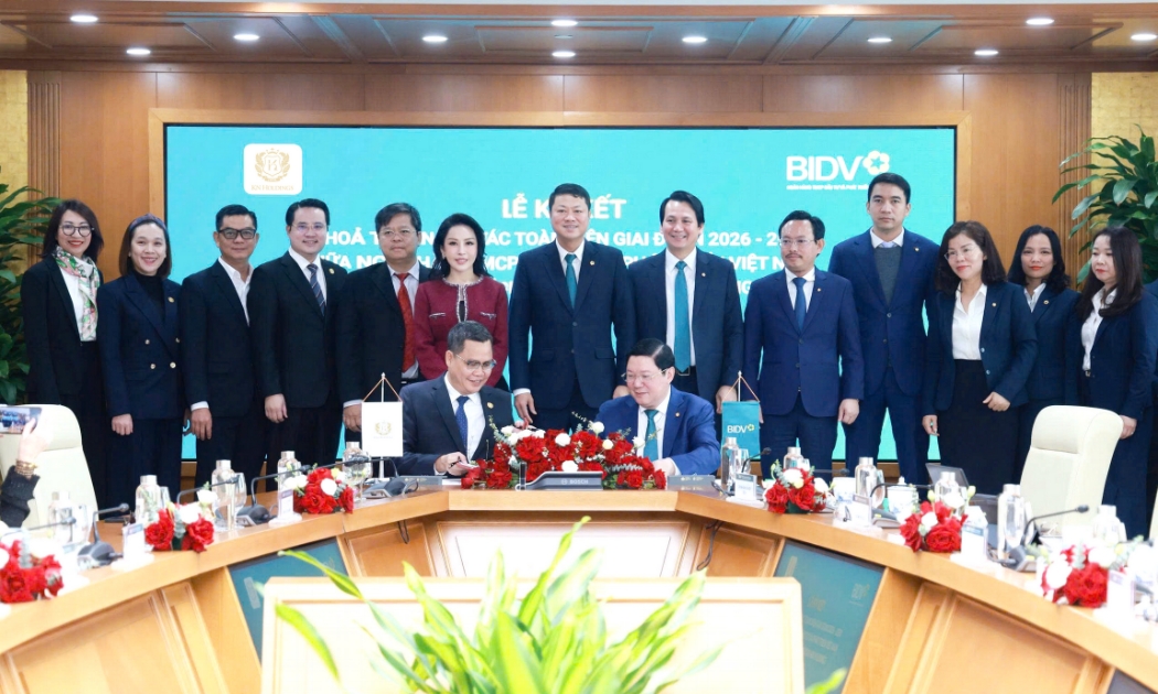 BIDV và KN Holdings tăng cường hợp tác toàn diện hướng tới phát triển bền vững
