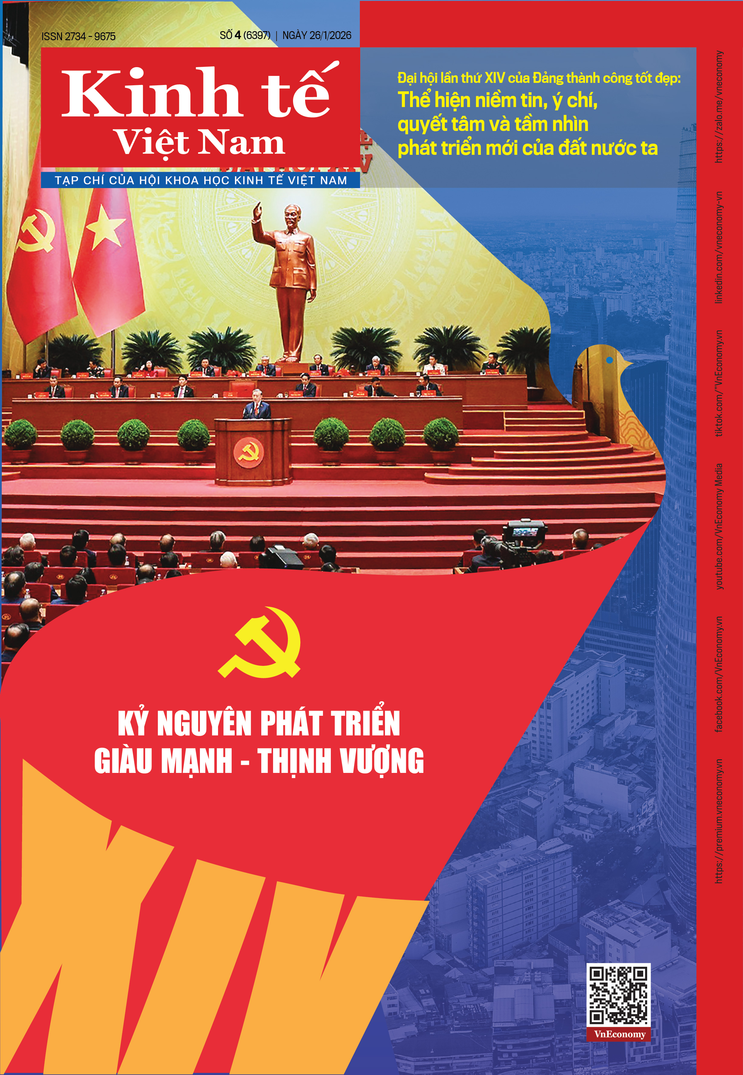 Tạp chí Kinh tế Việt Nam số 4-2026