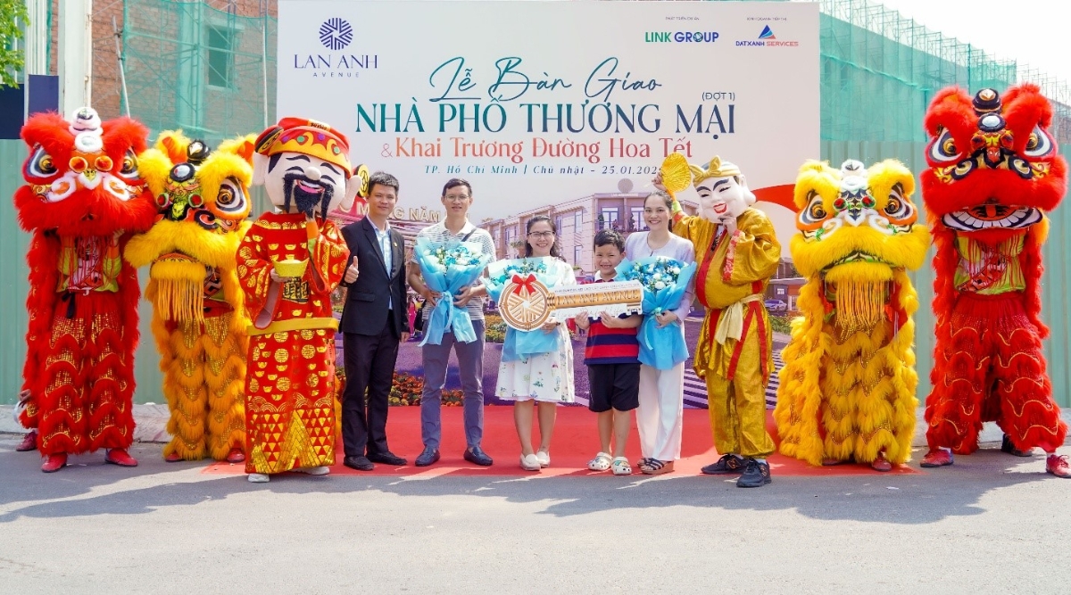 Chủ đầu tư Lan Anh đã bàn giao Đợt 1 các căn Nhà phố thương mại theo đúng tiến độ cam kết với khách hàng. Nguồn ảnh: Lan Anh Avenue.