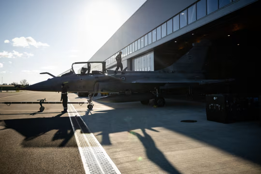 Tiêm kích Rafale của hãng chế tạo máy bay Pháp Dassault - Ảnh: Getty Images