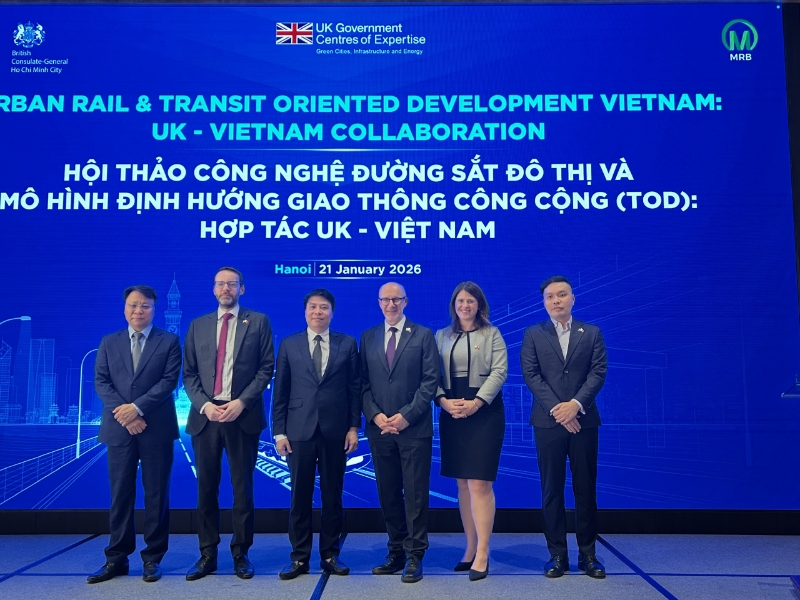 Promoting cooperation in urban railway between Vietnam and UK