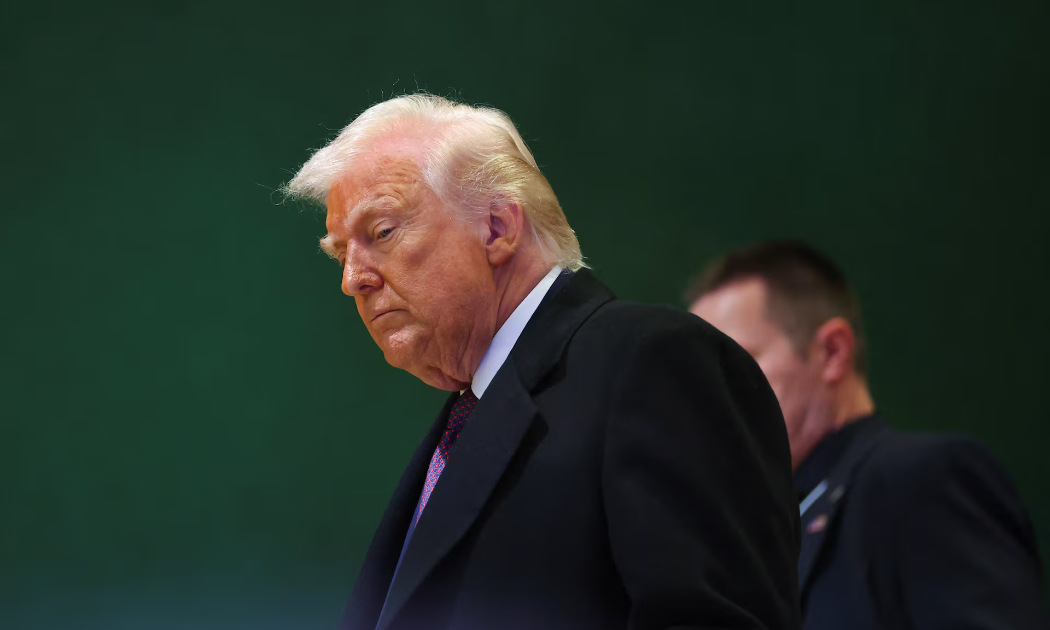 Tổng thống Mỹ Donald Trump tại Diễn đàn Kinh tế Thế giới (WEF) ở Davos, Thụy Sỹ, tháng 1/2026 - Ảnh: Reuters.