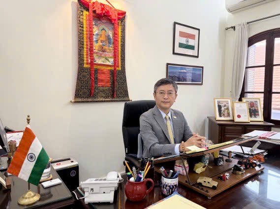 H.E. Tshering Wangchuk Sherpa, Ambassador of India to Vietnam.&nbsp;