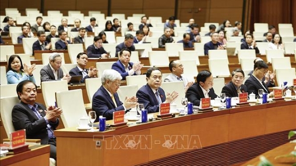 Chủ tịch Quốc hội chủ trì Hội nghị thông báo nhanh kết quả Đại hội XIV của Đảng