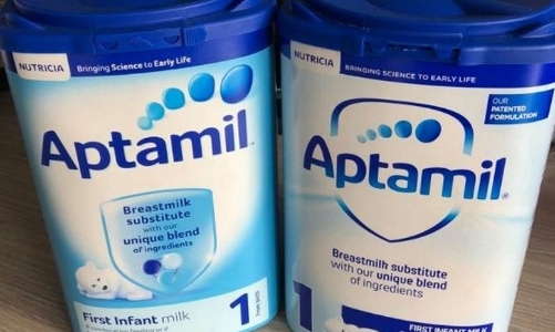 Bộ Y tế yêu cầu ngừng tiêu thụ sữa Aptamil Infant Formula 800g do nhiễm độc tố