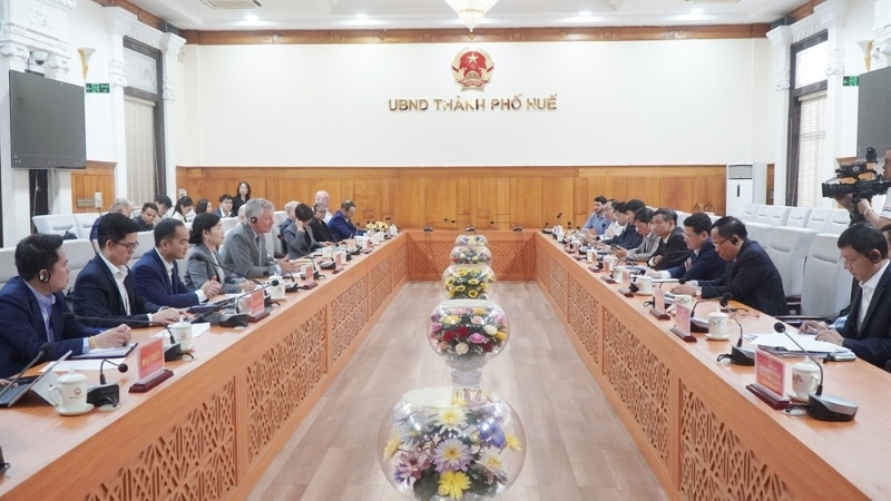 Hue strengthens ties with Laos and Luxembourg to attract green investment